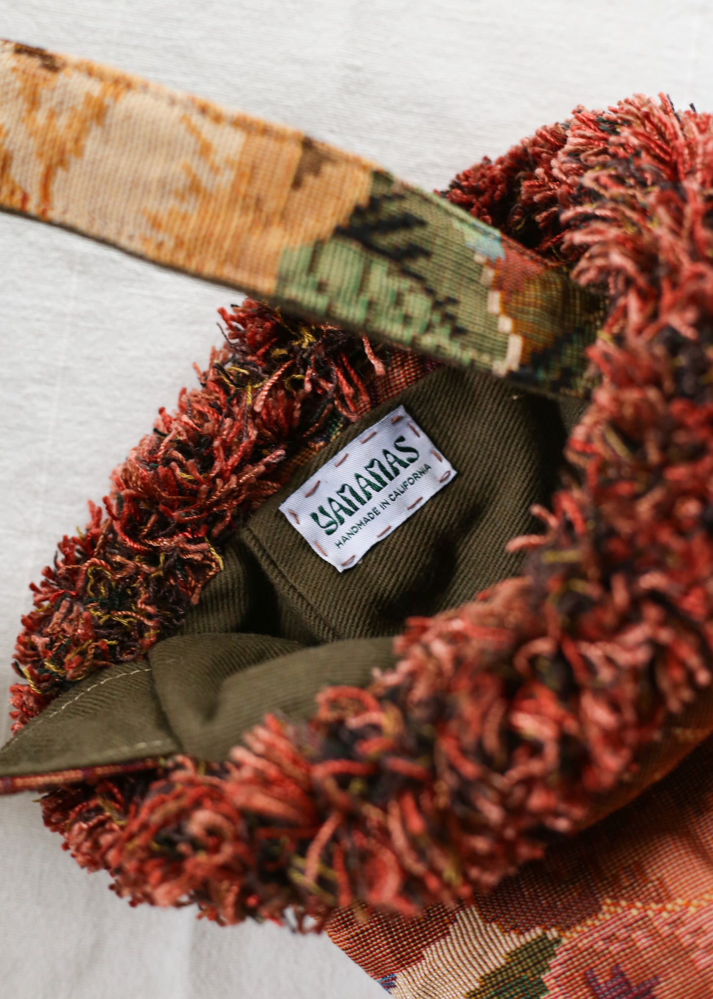 Pom Pom Mini Bucket Bag