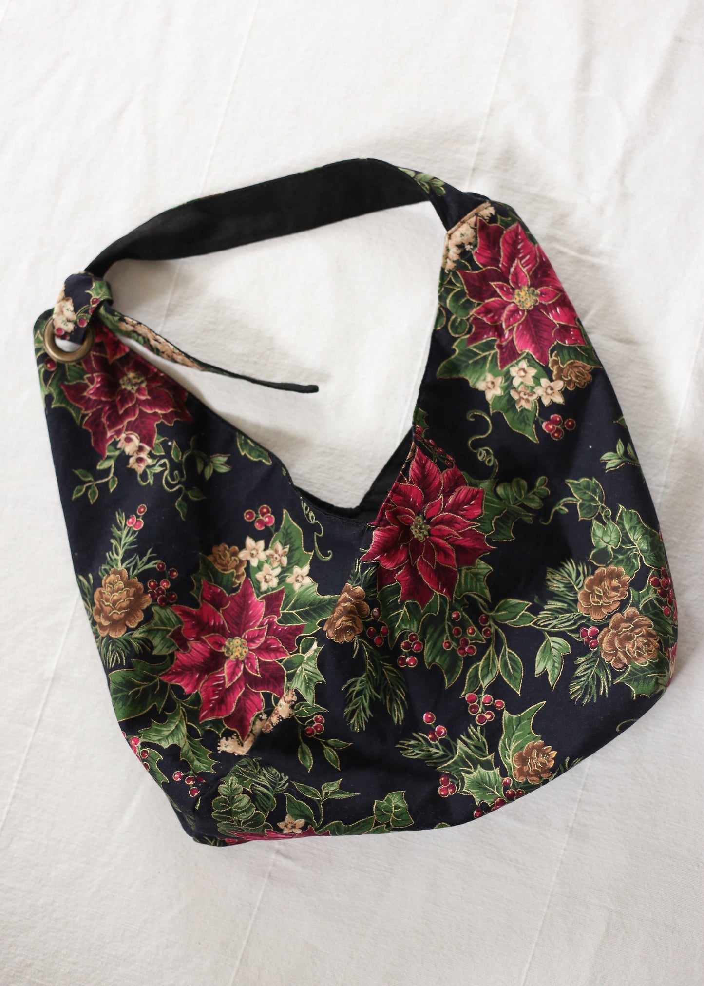 Festive Floral Reusable Bag