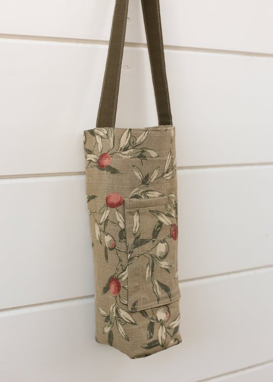 Olive Wine Tote