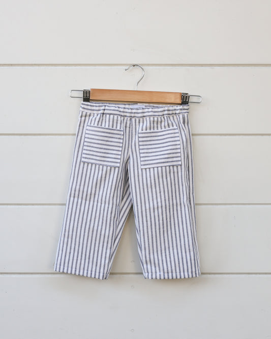 Toddler Trousers - Blue Stripes (2T)